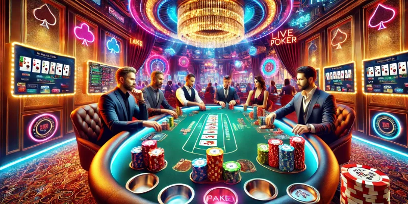 Live Poker Game